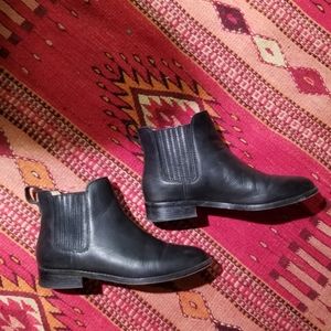 Madewell Leather Chelsea Boots,  size 7